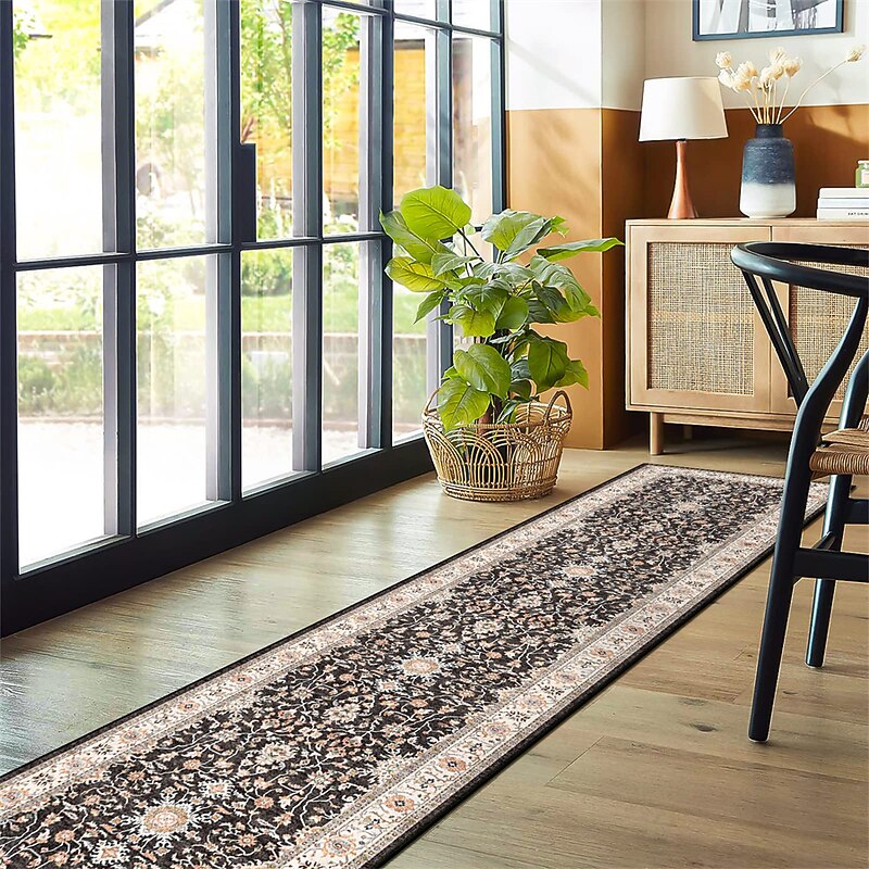 Mandala Bohemian Boho Runner Rug Area Rug Non Slip Floor Mat Bedside Livingroom Bedroom Indoor Outdoor3