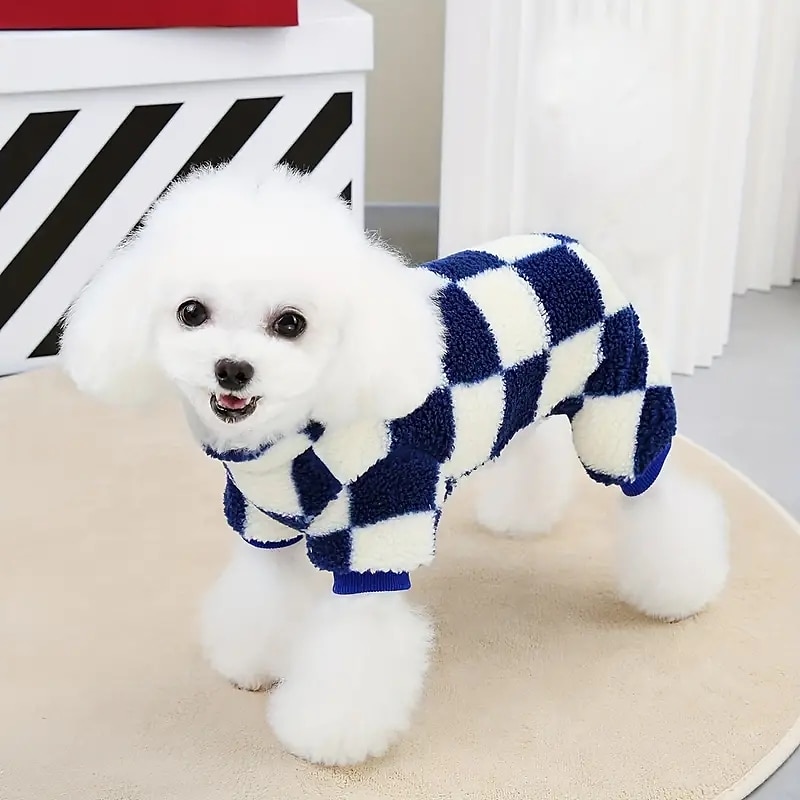 Dog Cat Sweatshirt Fashion Casual Winter Warm Breathable Soft Washable Comfortable Outdoor Casual Daily Dog Clothing for Bichon Frise Pomeranian Baby Pet Papillon Small4