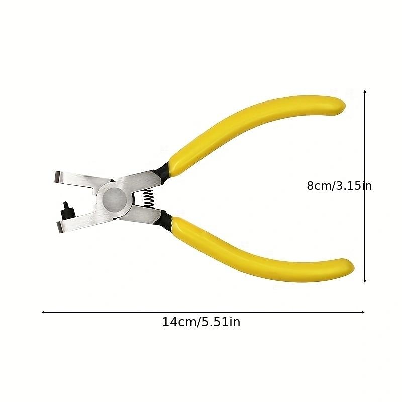 Universal Hand Strap Watch Band Belt Punching Puncher, Leather Punch Tool Hole Pliers Tools 2.0mm2
