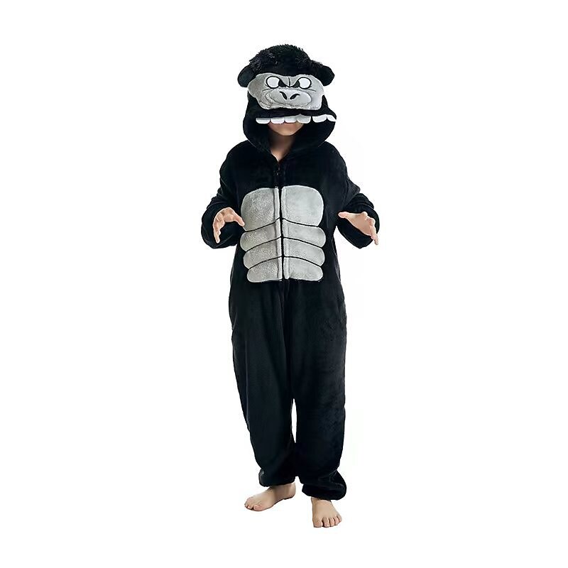Kid's Adults' Animal Cartoon Group Costume Nightwear Onesie Pajamas Carnival Costume Animal Clown Onesie Pajamas Kigurumi Pajamas Cute For Men and Women Boys and Girls Christmas Carnival New Year 12