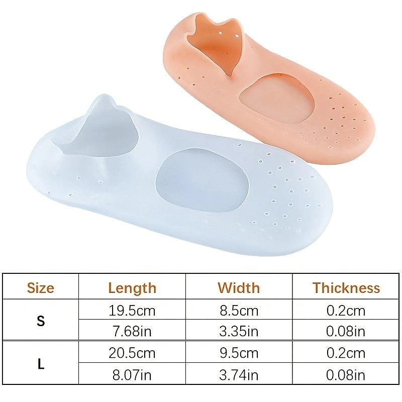 Relieve Foot Pain & Pressure Instantly with Reusable Silicone Socks - Perfect for Men & Women2