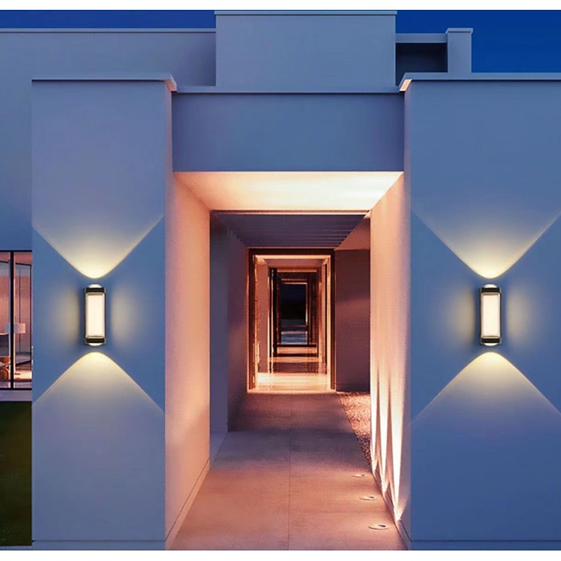 10W 1000LM Wall Light Outdoor Indoor LED IP65 Waterproof Modern Aluminum Sconce Light Falling Fixture3