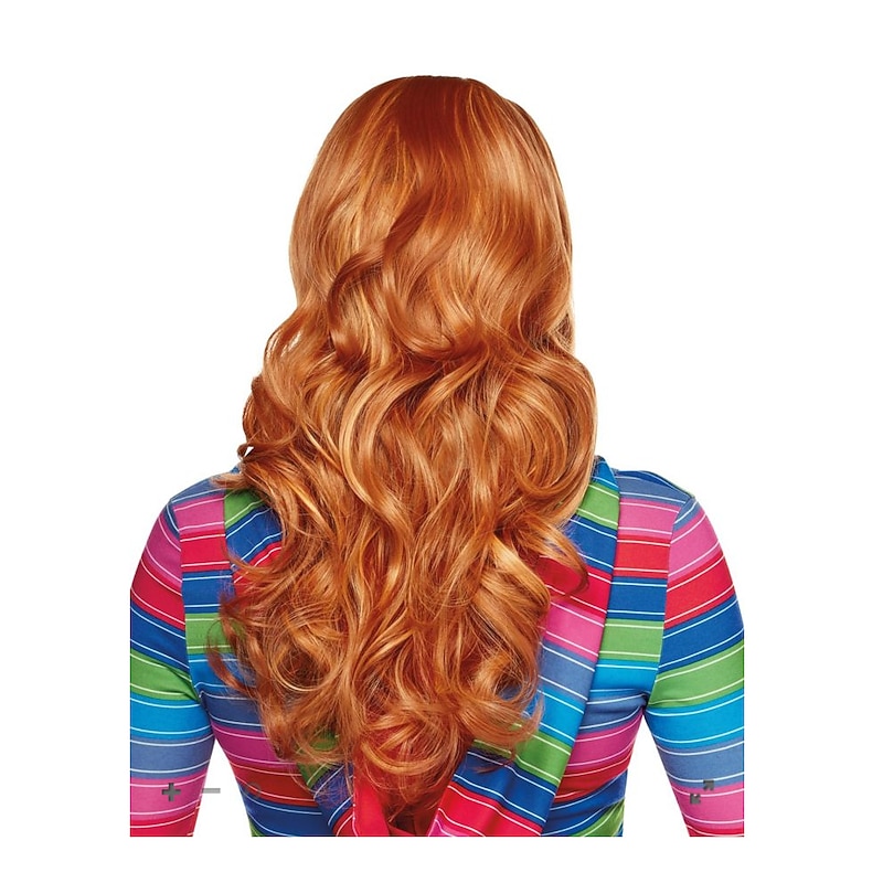 Heat Resistant Long Chucky Wig - Child's Play Carnival Wigs Halloween Wigs3