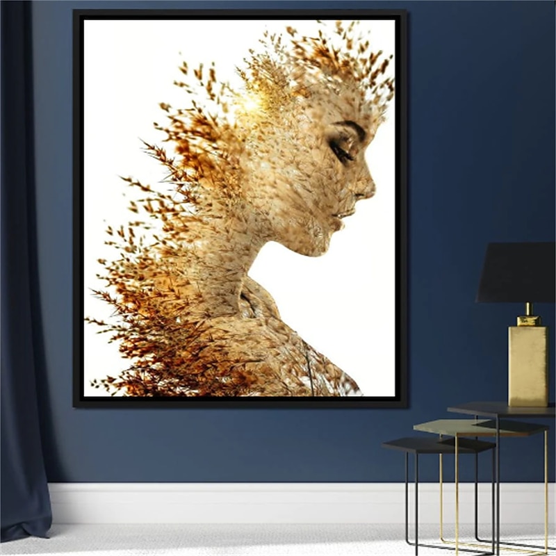 People Wall Art Canvas Harvest Queen and Posters Abstract Portrait Pictures Decorative Fabric Painting For Living Room Pictures No Frame2