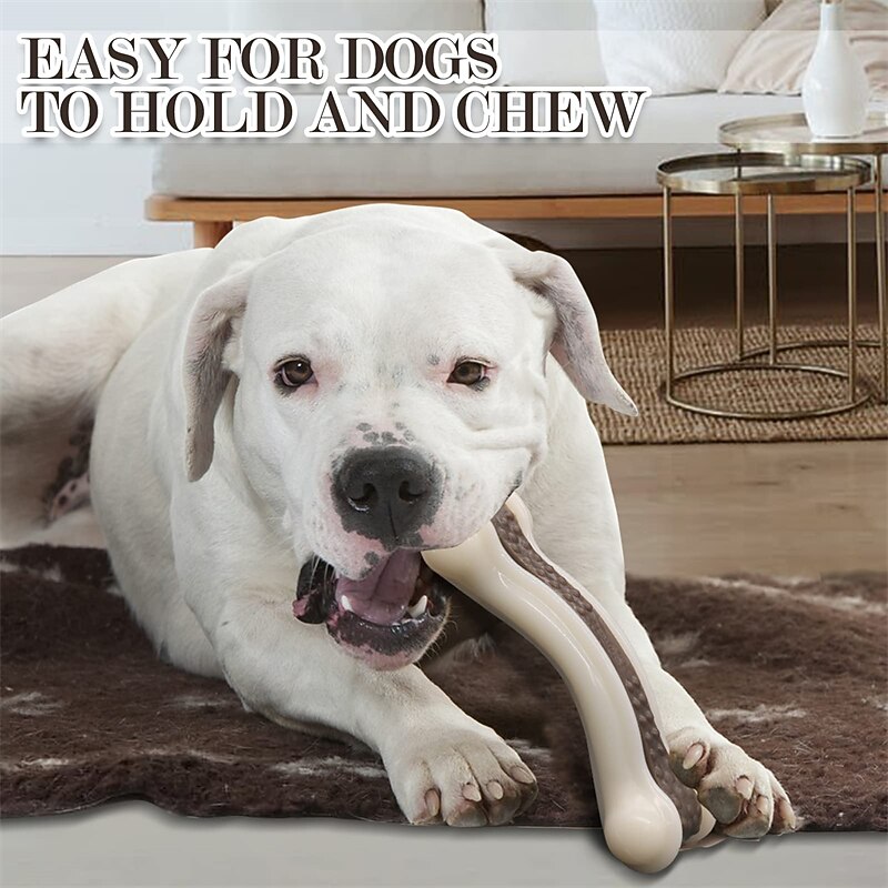 Dog Chew Toys for Aggressive Chewers Large and Small Dog Chew Toys Tough Dog Chew Toys Beef Flavor Indestructible Dog Chew Toys for Large Medium Small Puppies4