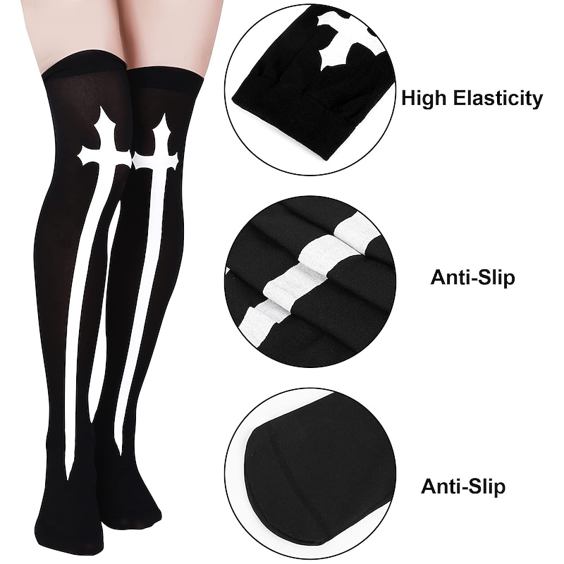 Nun Halloween Cosplay Costume Cosplay Adults' Women's Carnival Masquerade Mardi Gras Carnival Masquerade Easy Halloween Costumes Dress Up3