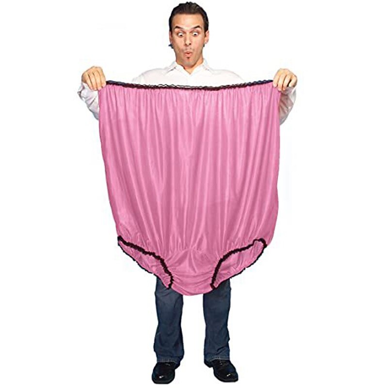 Women's Day Gifts Valentine's Day Funny Big Underwear Mama Undies Plus Size Granny Panties White Elephant Joke Gift Mother's Day Gifts for MoM3