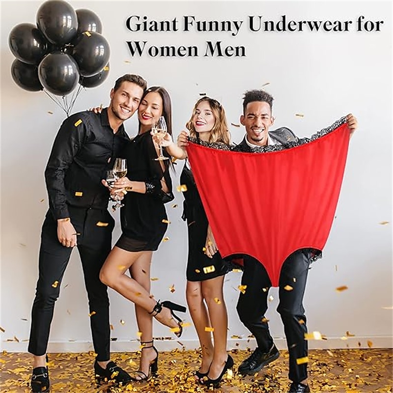 Granny Panties Funny Gag Gifts for Adult Women Men Wedding Party Bride Big Mama Undies Prank Giant Mormon Underwear Funny Day Valentine's Day3