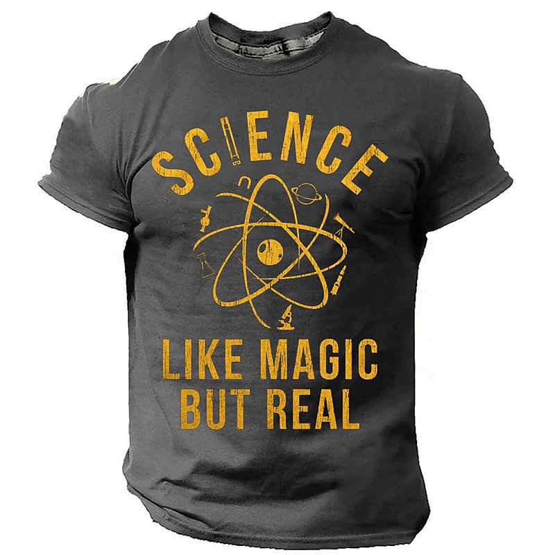 Men's Graphic Letter T Shirt Short Sleeve T shirt 3D Print Crew Neck Shirt Daily Designer Retro Vintage Sports Outdoor Holiday Going out Black Army Green Dark Blue Spring & Summer Clothing Apparel S3