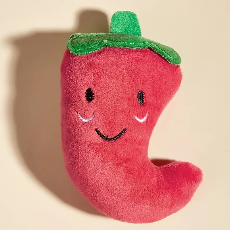 1pc Interactive Pet Toy - Squeaky Chili Pepper for DogsPromotes Play and Exercise3