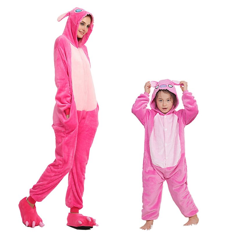 Kid's Adults' Animal Group Costume Nightwear Onesie Pajamas Carnival Costume Monster Animal Onesie Pajamas Kigurumi Pajamas Cute For Men and Women Boys and Girls Carnival Cartoon2