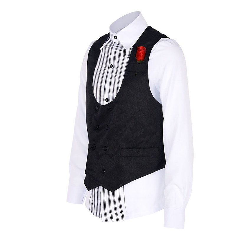 Hunger Games President Coriolanus Snow Brooch Pins Cosplay Movie Cosplay for Men's Adults' Masquerade2