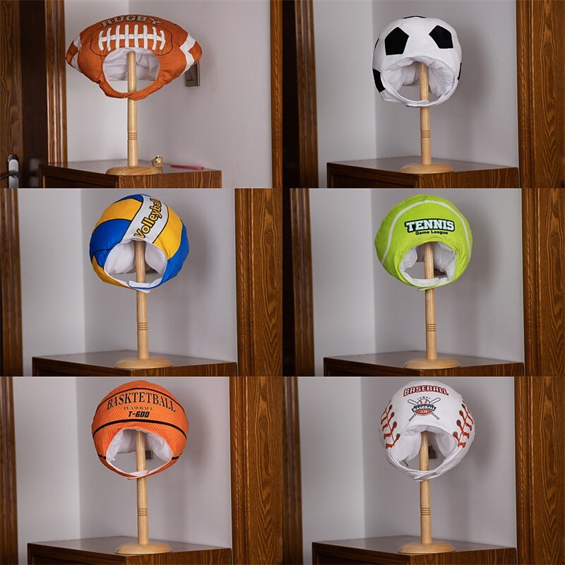 Ball sports Football volleyball basketball rugby hat headgear Sports concert headgear photo props super bowl4