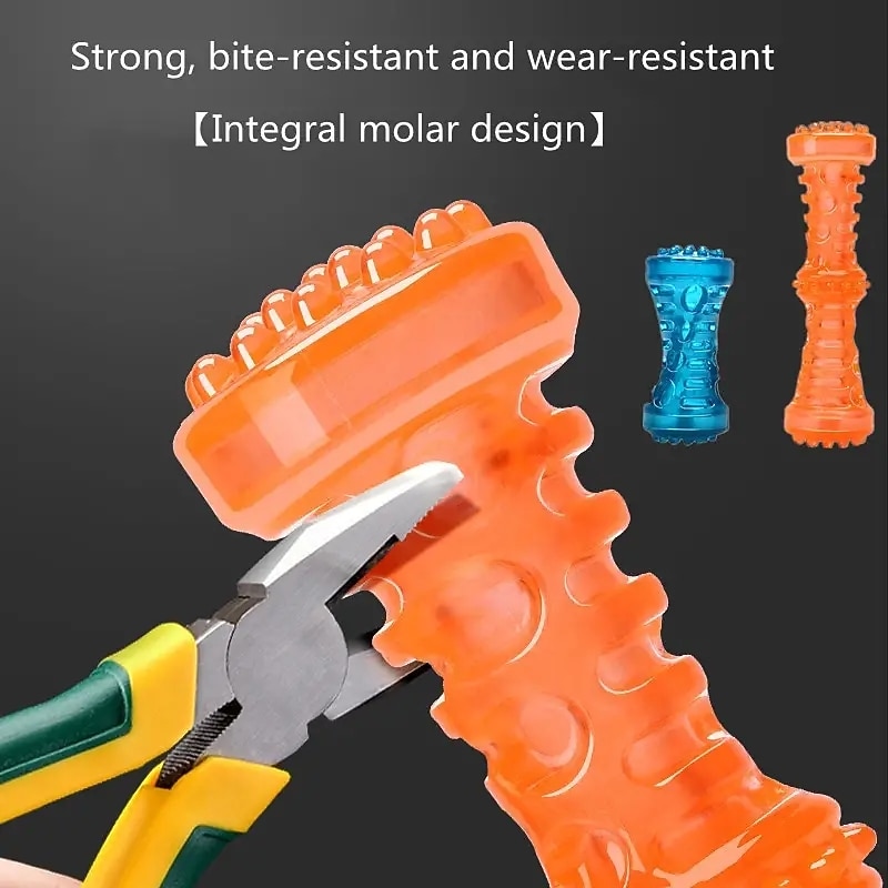 1pc Chew Dog Toy Dog Tooth Grinding Stick Toy Easy To Clean Small Pet Stick Toy For Household Use Dog Durable Pet Exercise TPR Gift Pet Toy Pet Play3