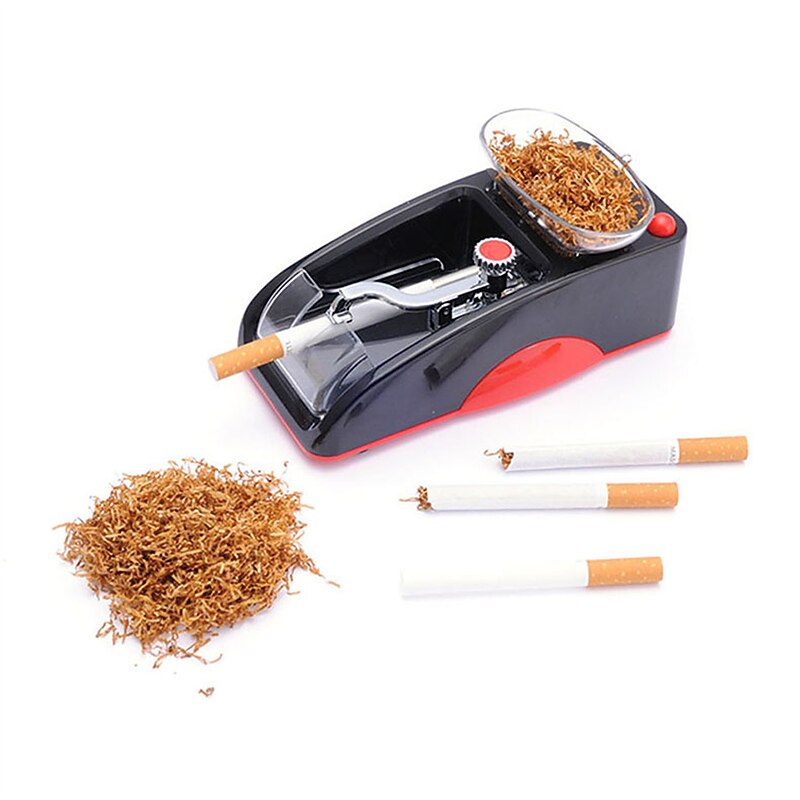 1pc Electric Cigarette Roller 5th Generation Electric Cigarette Roller Cigarette Rolling Machine For 8mm/6.5mm Empty Smoking Tube Cigarette Tamping Machine Portable Household Electric Cigarette M3