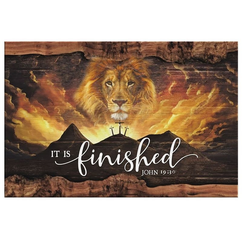 Christian Wall Art Canvas Jesus Lion Easter Prints and Posters Pictures Decorative Fabric Painting For Living Room Pictures No Frame3