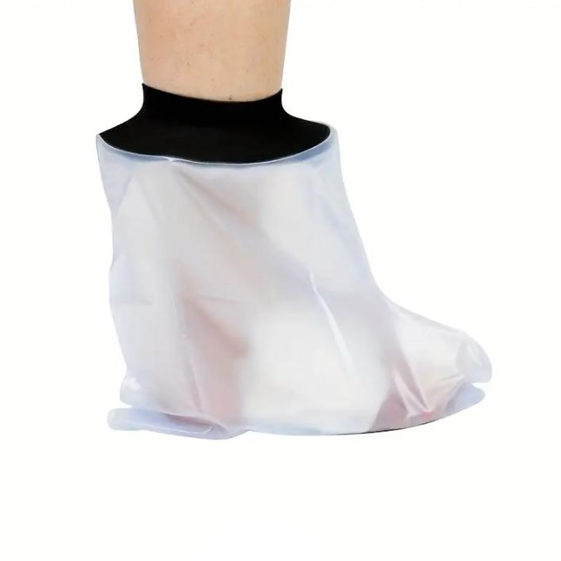 1pc Waterproof Leg Foot Cast Cover Shower Bath Adult, Reusable Watertight Seal Cast Shower Cover Leg To Keep Dry, Bandage Cast Leg Foot Ankle, No On Skin3