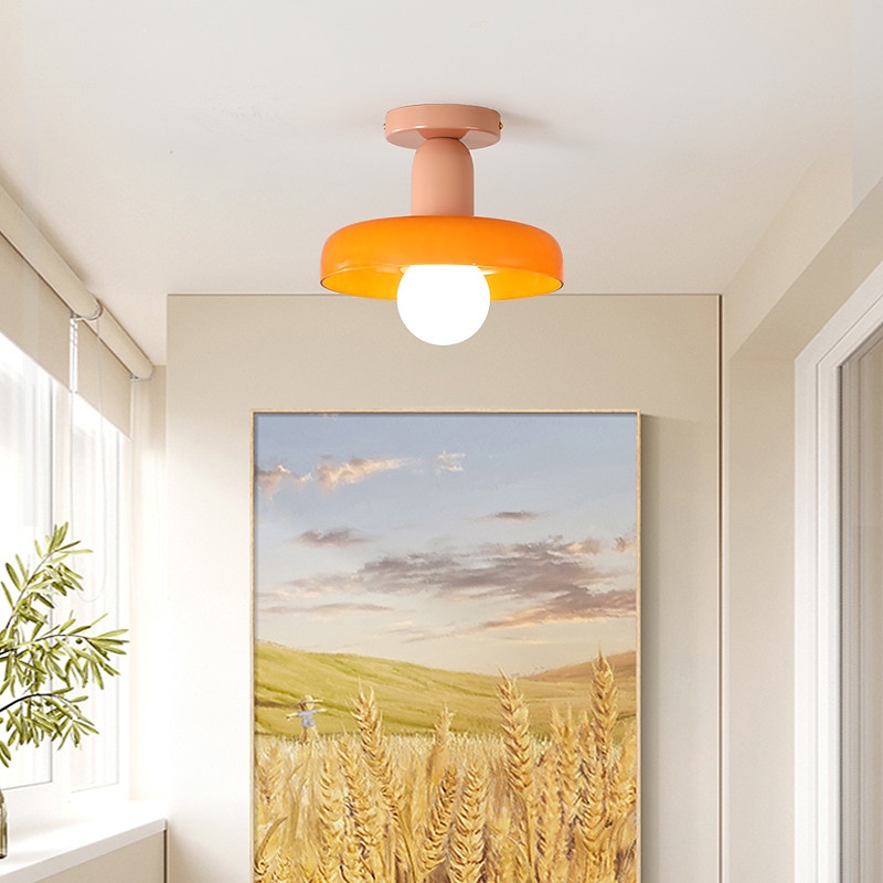 25 cm Pendant Lantern Design Geometric Shapes Pendant Light Metal Artistic Nordic Style 110-120V 220-240V4