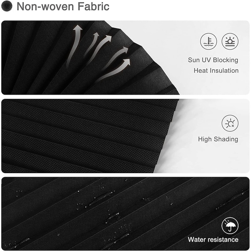 Window Blinds Self-Adhesive Quick Fix Pleated Shades for Bathroom Room3