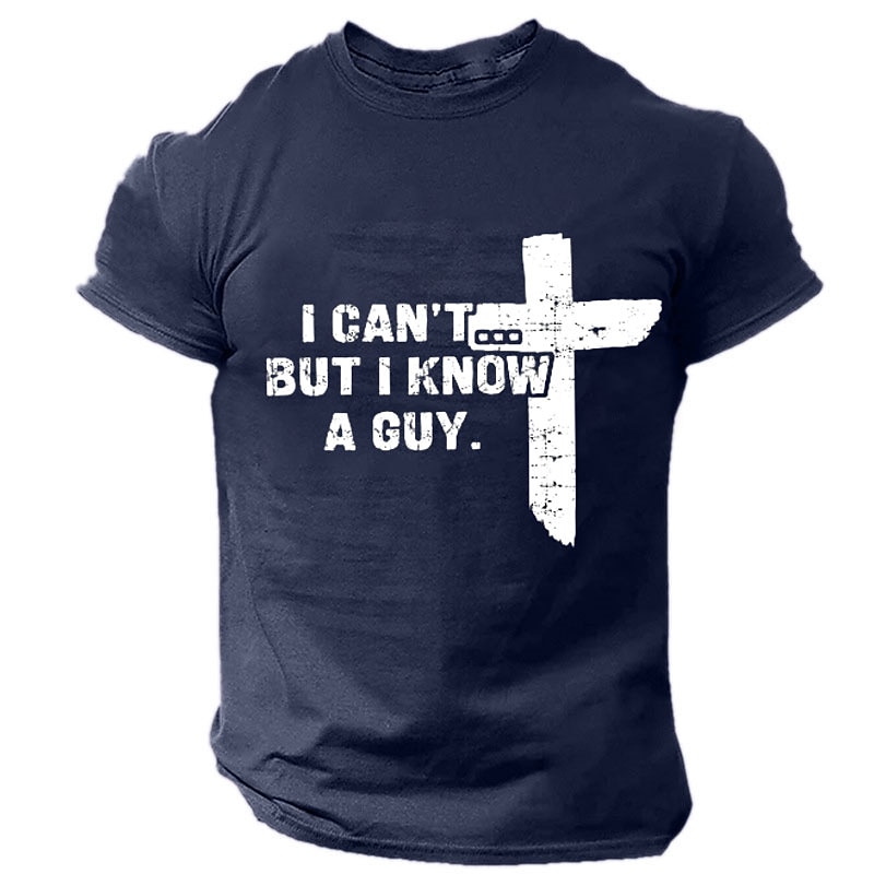 Men's Faith T Shirt Tee Top Cotton Short Sleeve Graphic Shirt Black White Red Comfortable Tee Sports Outdoor Holiday Fashion Designer Clothing3