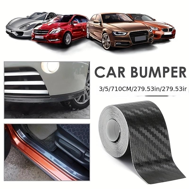 Car Decoration Car Stickers, Scratch Cover Car Body Carbon Fiber Stickers, Multifunctional Waterproof Stereo Stickers4