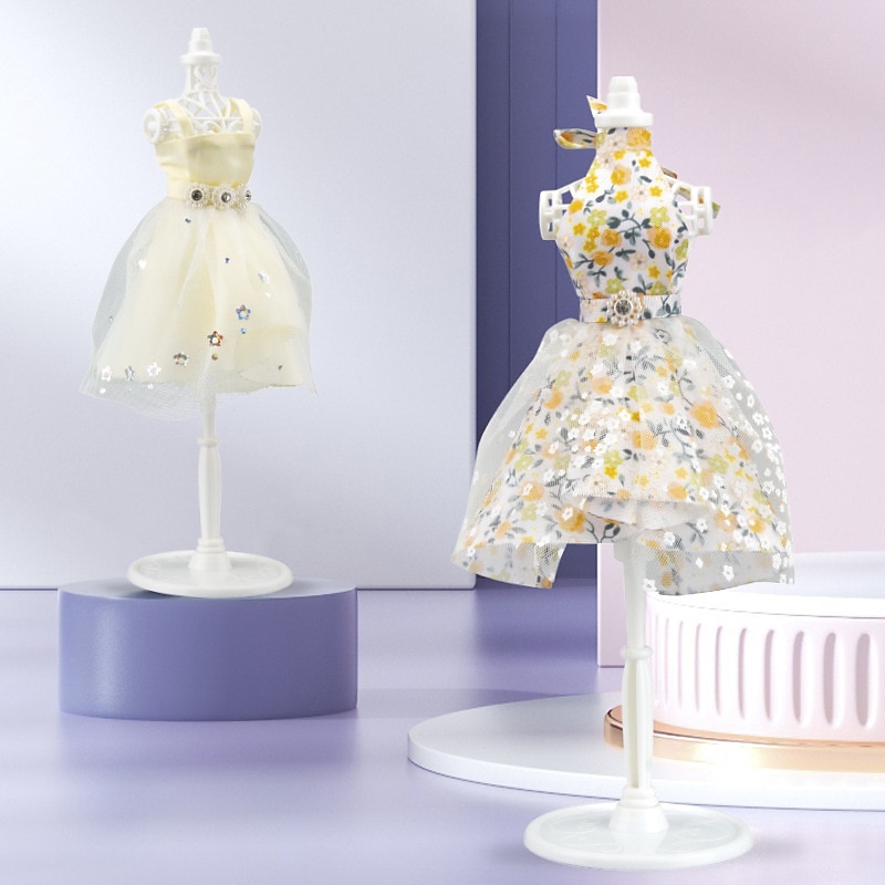 Children's Diy Clothing Designer Creative Pairing With Handmade Materials Bag Stickers Diamond Puzzle Toys For Girls2