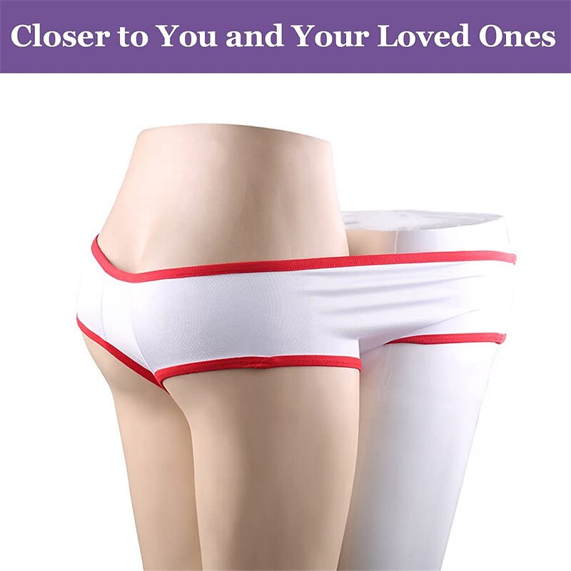 Undies for Two People Gag Gift Funny Valentine's Day Gift for Women Men4