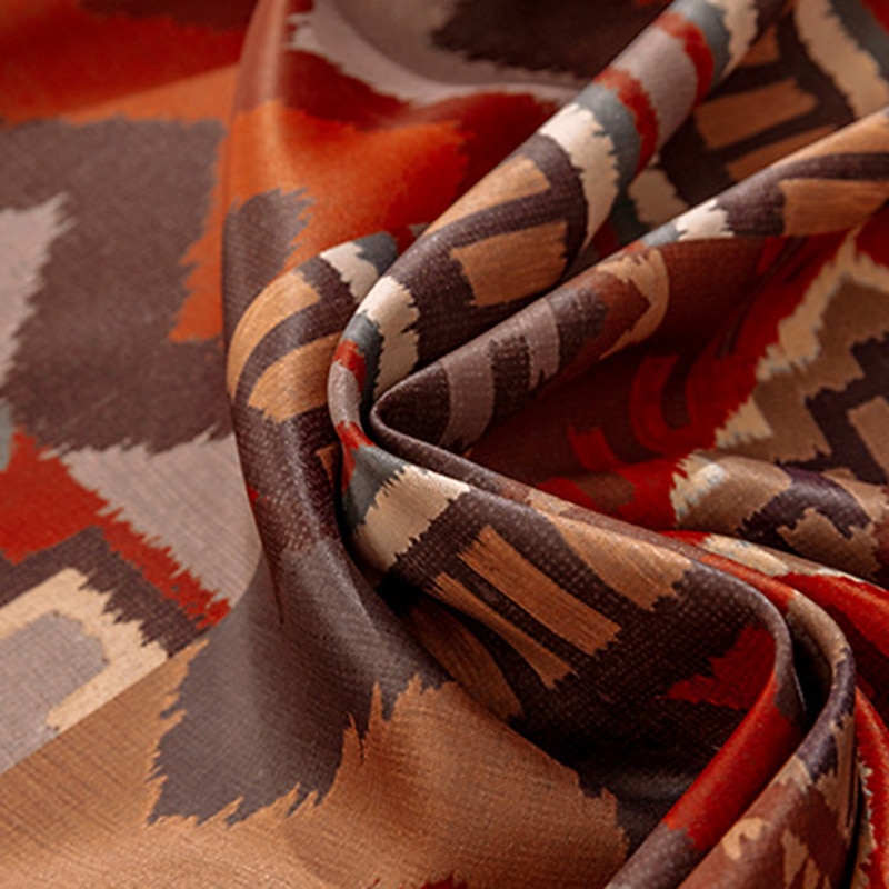 100% Blackout Curtain Drapes Boho Style ,1 Panel Grommet Thermal Insulated Room Darkening Curtains for Bedroom and Living Room3