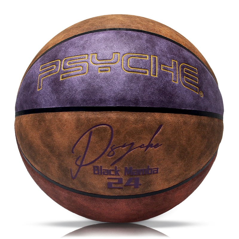 Psyche Suede Microfiber Size 7 Basketball Soft Leather Feel For Teenagers And Adults Training Ball With Laser Capability4