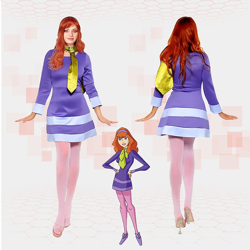 Scoob! Cosplay Cosplay Costume Outfits Anime Movie Cosplay for Women's Adults' Masquerade
