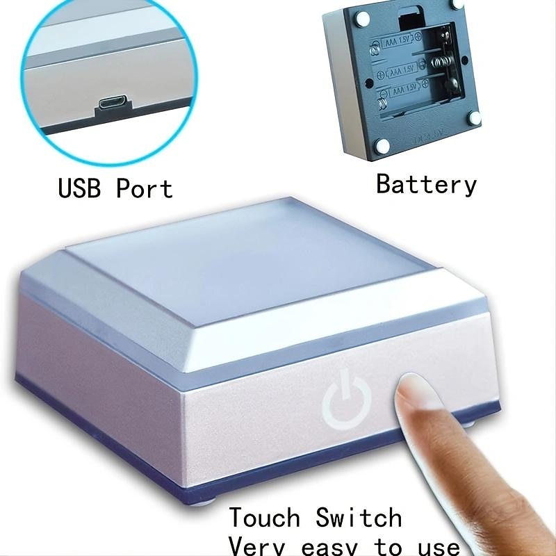 1pc 3D Rose Crystal Ball with LED Color Lamp, Romantic I Love You Roses Night Light, Thanksgiving Christmas Day, Mother's Day, Birthday Gifts for Girlfriend, Wife, Mother or Friendship, Valentines4