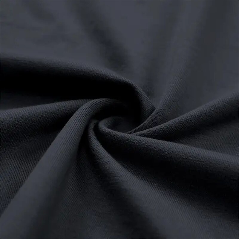 Men's T Shirt Tee Top Long Sleeve Shirt Long Sleeve Quarter Zip Spring &  Fall Plain Fashion Designer Basic Patchwork Front Pocket Vacation Street Going out Navy Blue Top Tee for Men2