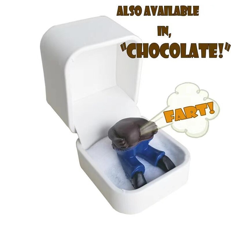 Valentine's Day funny Big Butt Ring April Fool's Day Prank Proposal Creative And Personalized Decoration Fart Sound Christmas Funny2
