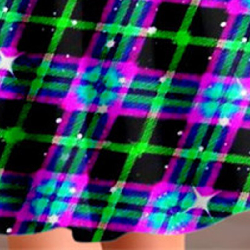 St. Patrick Girls' 3D Dress Long Sleeve 3D Print Spring Fall Sports & Outdoor Daily Holiday Cute Casual Beautiful Kids 3-12 Years Casual Dress A Line Dress Above Knee Polyester Regular Fit4