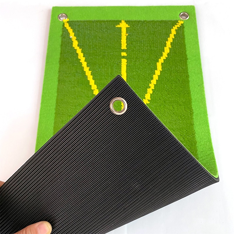 New Rubber Bottom Golf Hitting Pad Ball Piece Hitting Pad Golf Swing Trajectory Detection Pad3