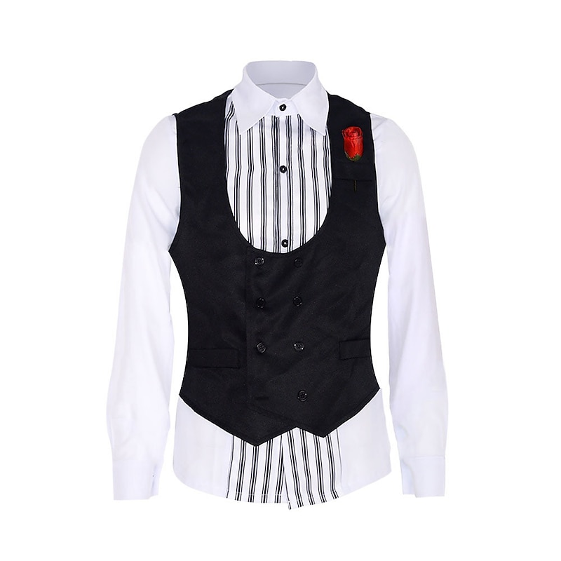 Hunger Games President Coriolanus Snow Brooch Pins Cosplay Movie Cosplay for Men's Adults' Masquerade4