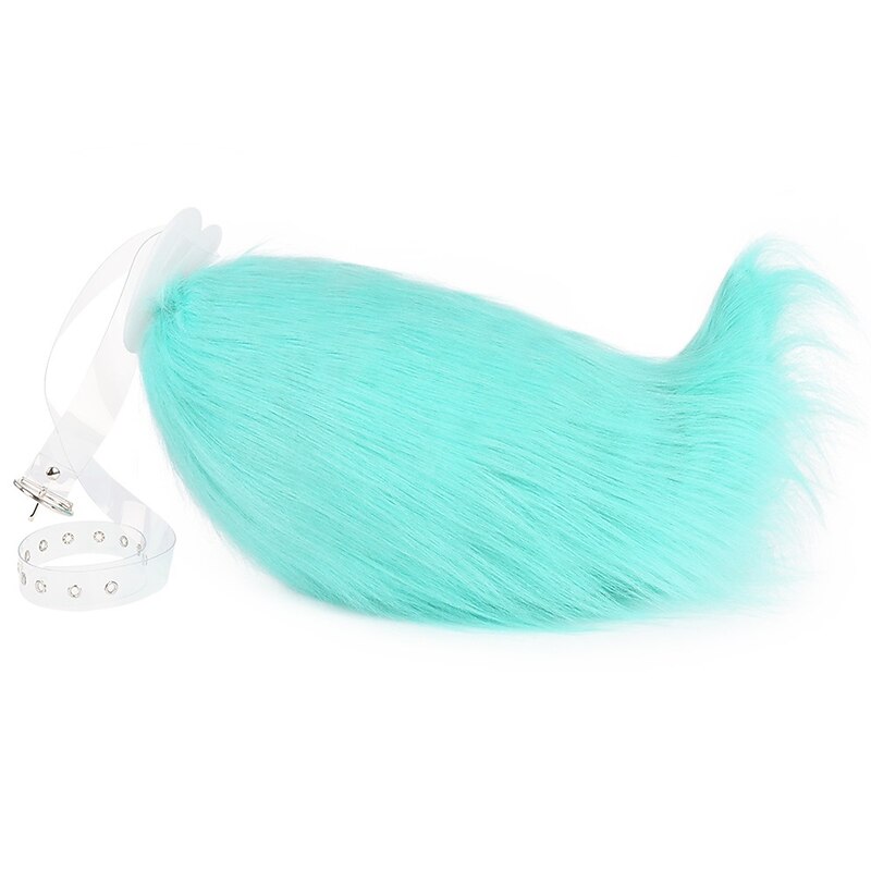 Simulated Plush Collapse Star Dome Railway Hoho Fox Ear Beast Ear Hoop Beast Tail Set Prop Cosplay Accessories4