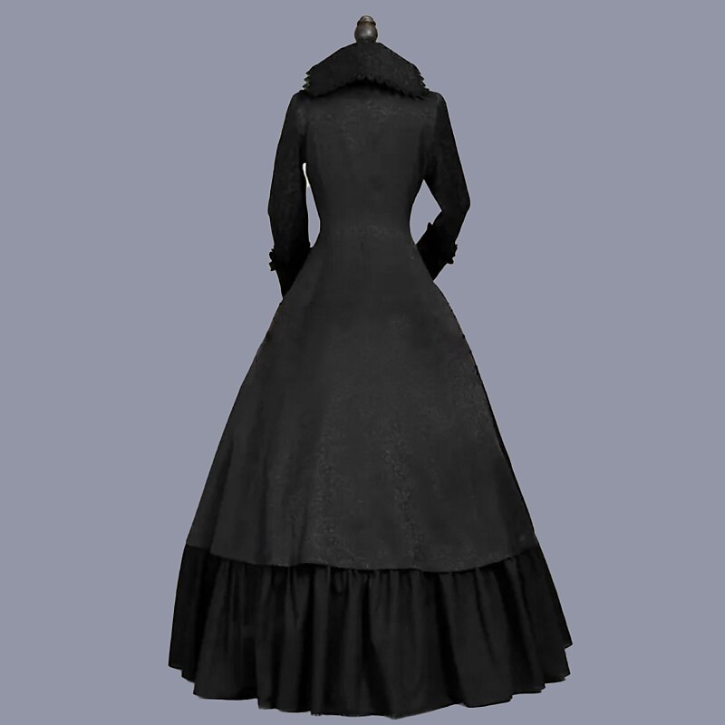 Retro Vintage Victorian Edwardian Dress Skirt Jacket Princess Bridal Fancy Dress Women's Masquerade Theater Dickens Events Carnival of Venice Adults' Dress3