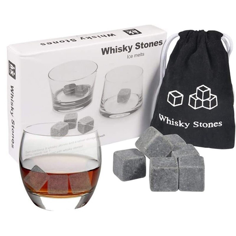 Valentine's Day for Him Whisky Stones Ice Stone Paper Box