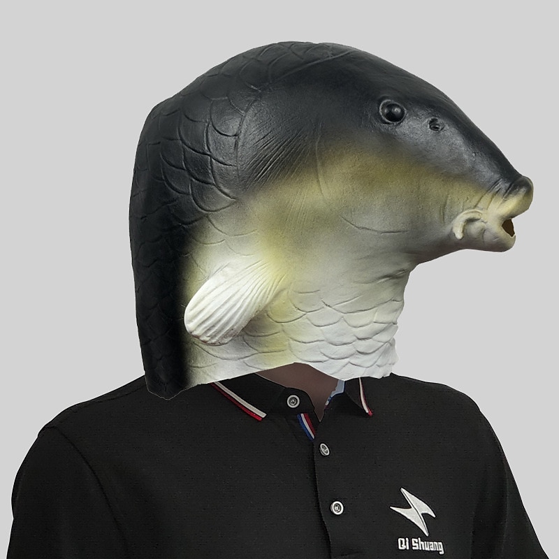 Carnival Funny Animal Series Five Head Masks Makeup Ball Cute Latex Headwear Halloween Party Performance Props 10