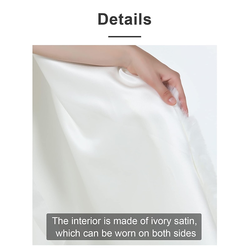 Wedding Cape Hooded Cloak for Bride Winter Reversible with Faux Fur Trim Free Hand Muff Full Length Medieval Viking4