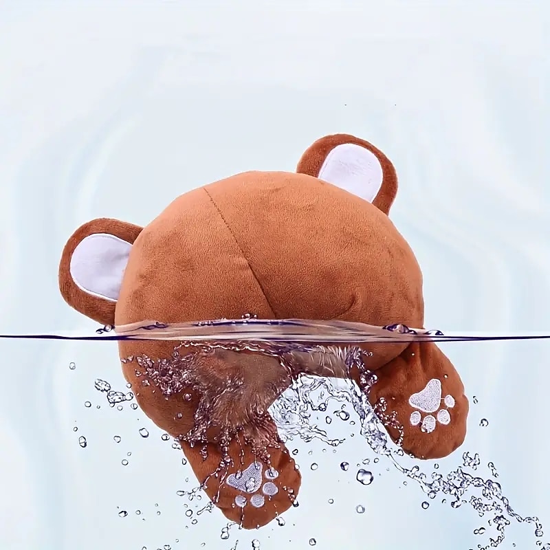 1pc Butt Design Pet Grinding Teeth Squeaky Plush Toy Chew Toy For Dog Interactive Supply4