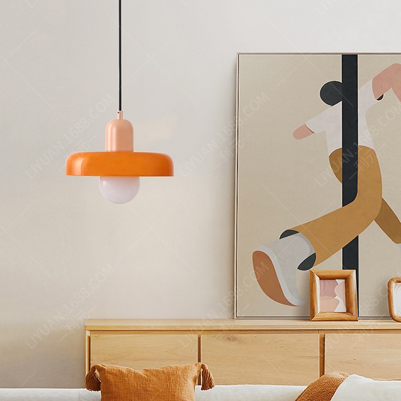 25 cm Pendant Lantern Design Geometric Shapes Pendant Light Metal Artistic Nordic Style 110-120V 220-240V3