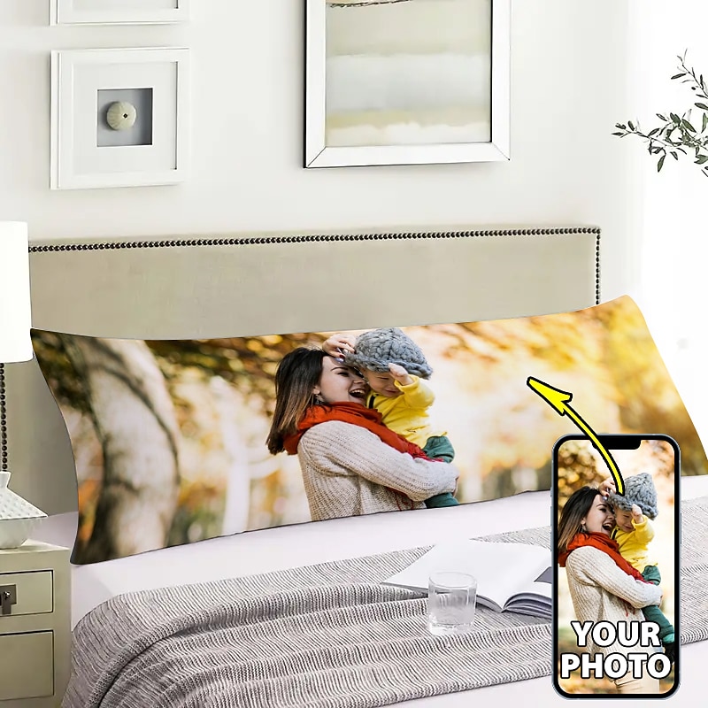 Custom Body Pillow Cover Add your Image Best Graduation Gift Personalized Photo Design Picture Fashion Casual Pillowcase Cushion Cover4