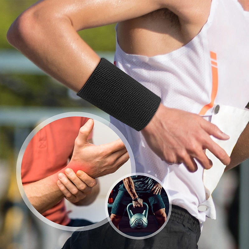 Figure Skating Hand Guard Silicone Ankle Guard SEBS Palm Ankle Guard Men's and Women's Elastic Compression Sports Foot Guard Rear Guard3