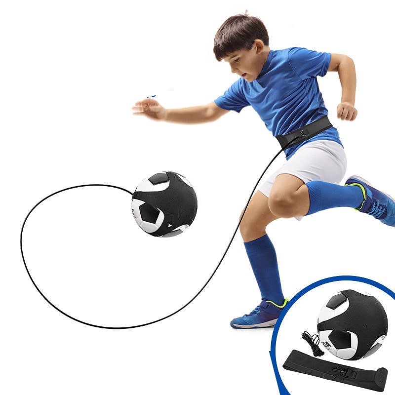 SUPER bowl Football Bouncing Training Equipment With Control Ball Bouncing Training Ball Rebound Training Rope Bag Football Training Equipment4