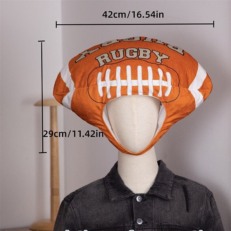 Ball sports Football volleyball basketball rugby hat headgear Sports concert headgear photo props super bowl3