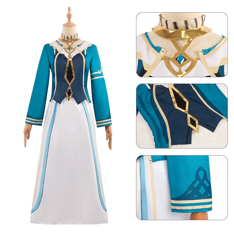 Genshin Impact Sumeru Akademiya Uniform Anime Cosplay Costume Cosplay Suits Halloween Masquerade Costume For Men's Women's Teen Adults'4