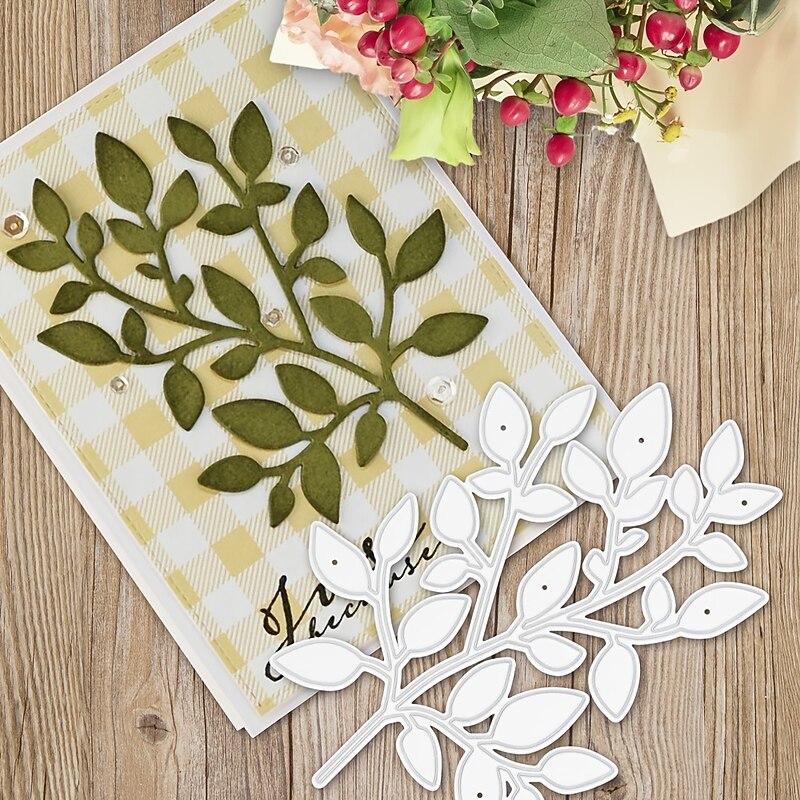 Create Beautiful Crafts with Metal Trees Cutting Dies - Perfect for Card Making, Scrapbooking, Stamping & More!