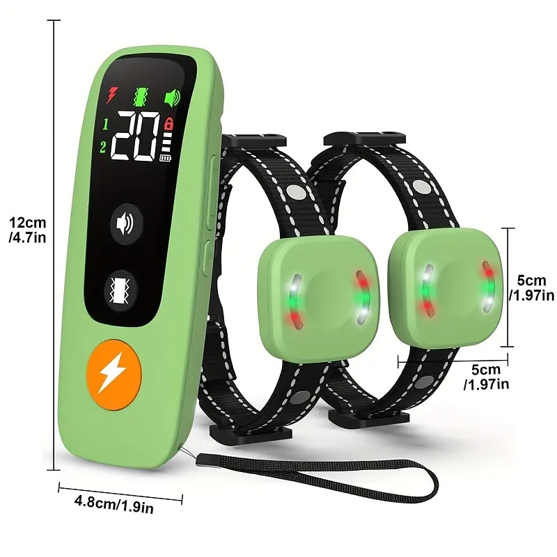 Pet Dog Electric Collar Waterproof Receiver Dog Training Collar2